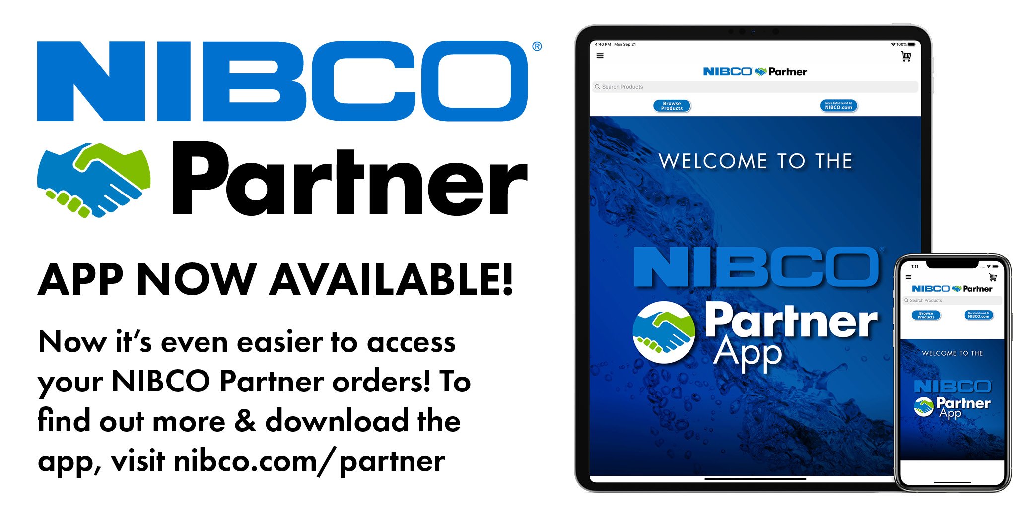 Check out the new NIBCO Partner app!